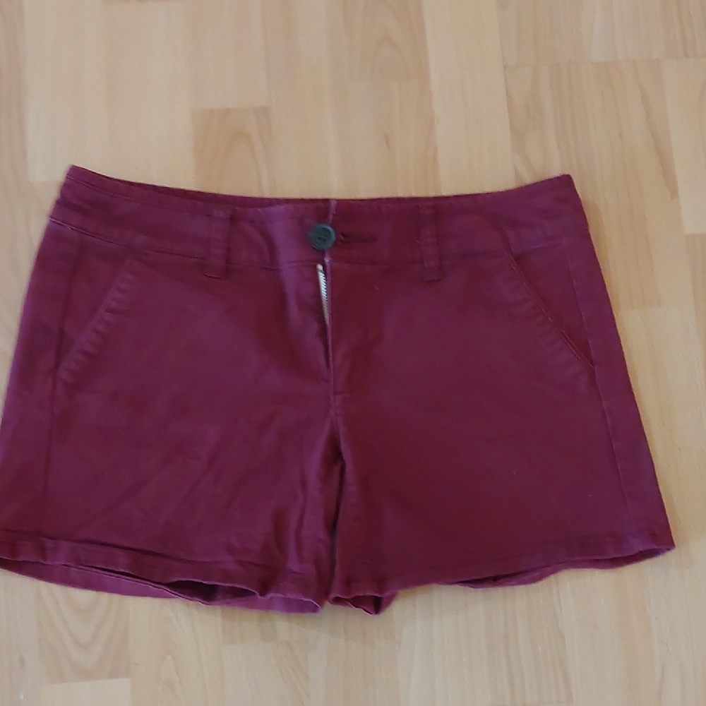 American Eagle Outfitters Women's Burgundy Shorts